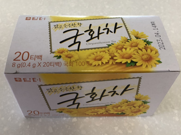담터 국화차 리뷰후기
