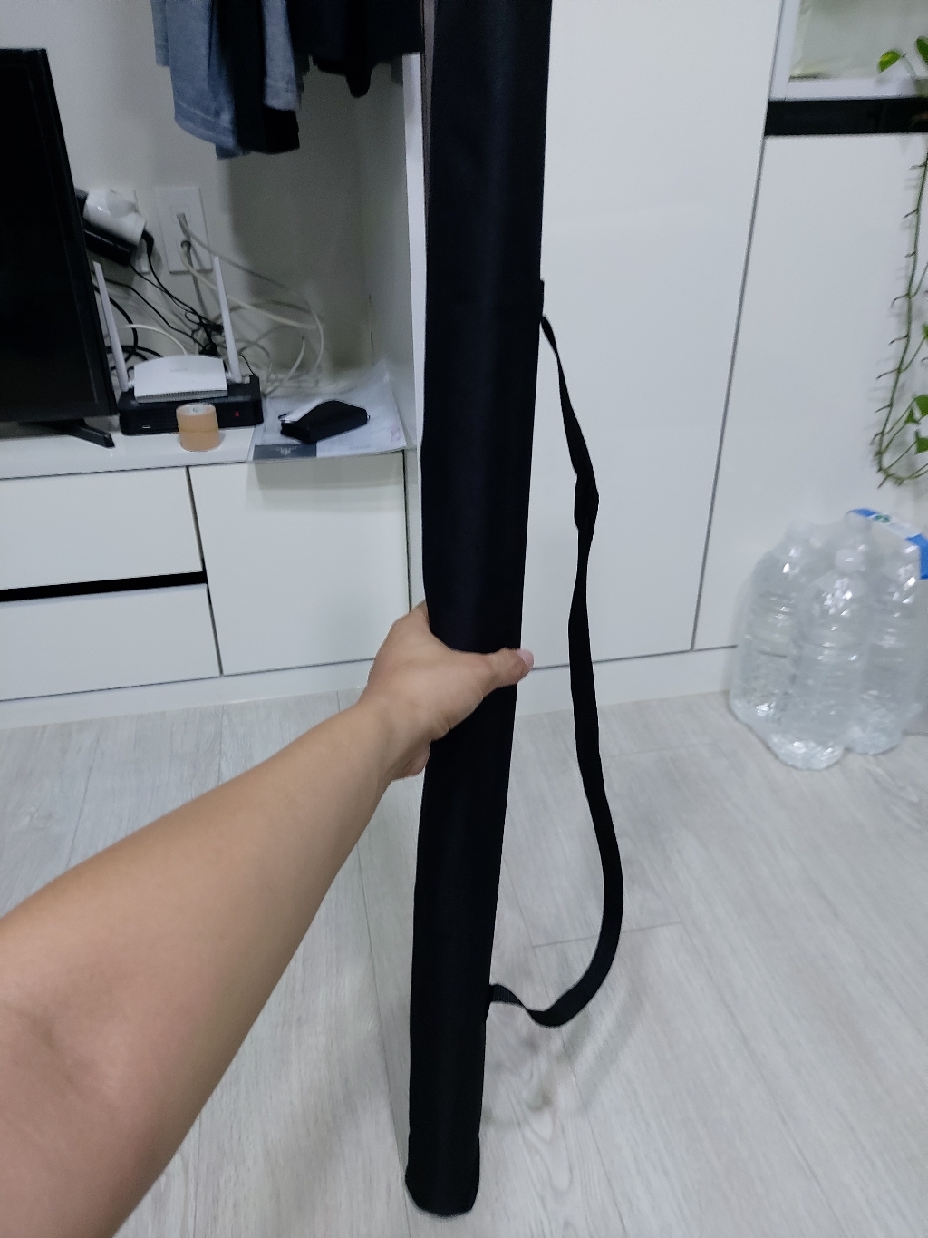 그늘막 지지대 타프 폴대 천막 차양막 지주대 캠핑 차광막 설치 3단1개
