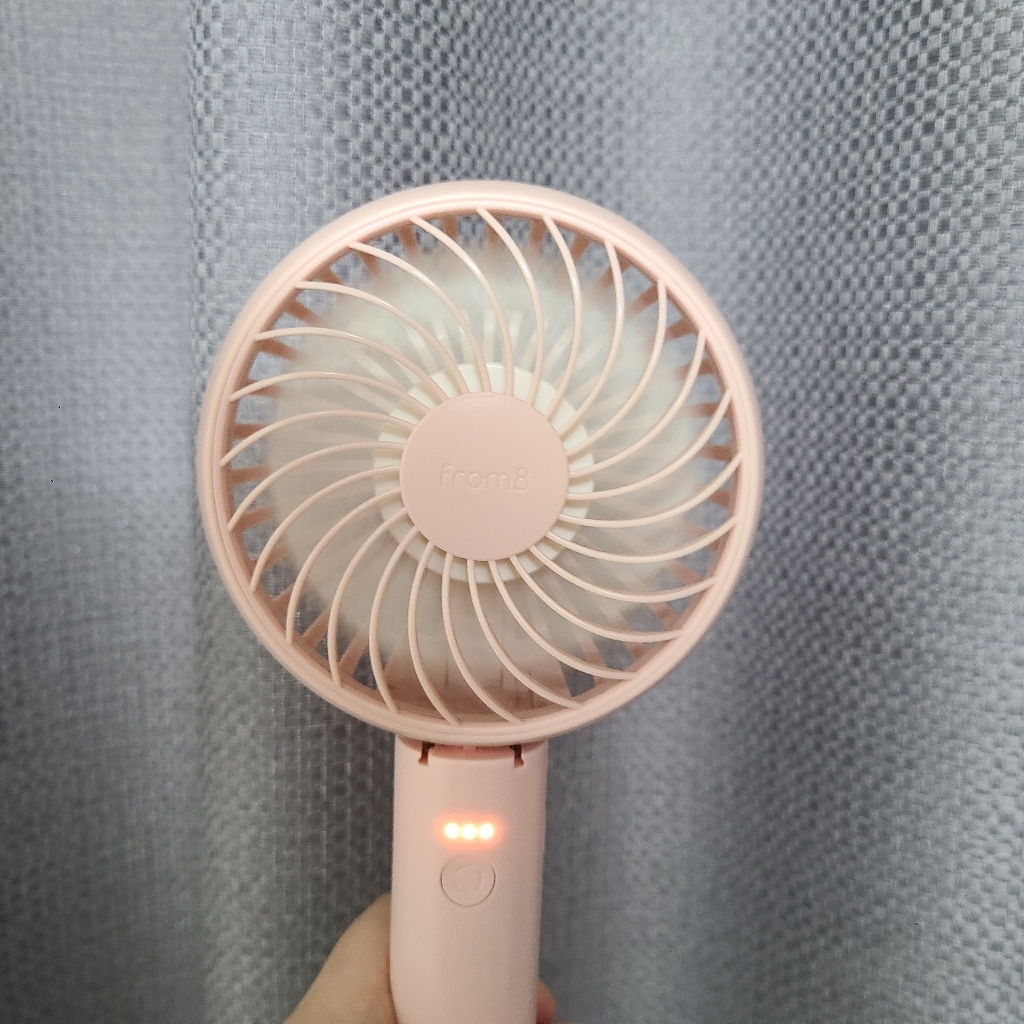 프롬비 사일런트 스톰 저소음 휴대용 미니 선풍기