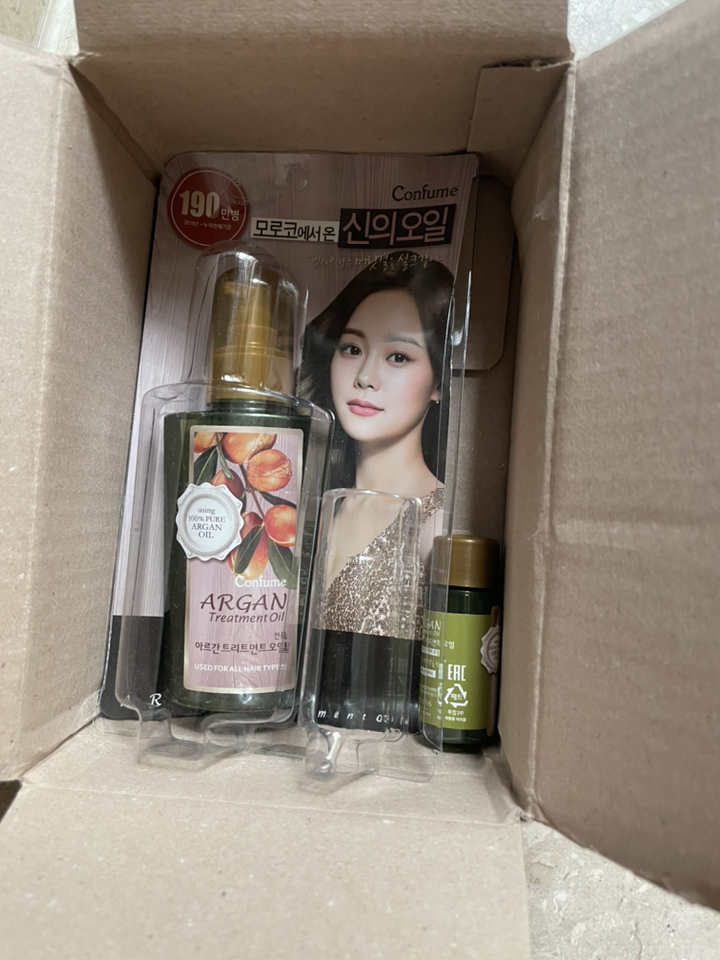 과일나라 컨퓸 아르간 트리트먼트 오일 헤어오일
