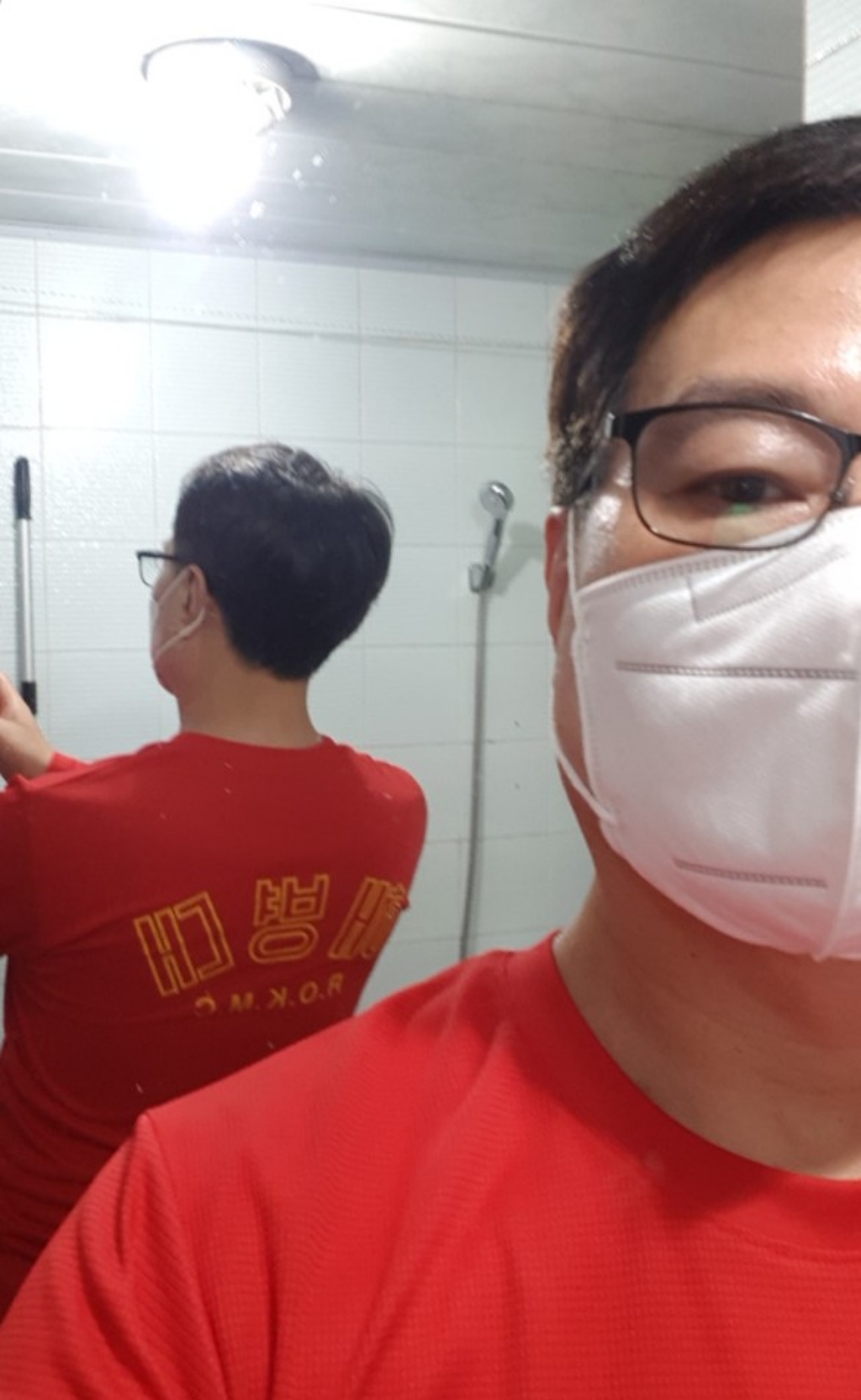 후아미 쿨론 ROKC 해병대 긴팔티 로카티 군인티셔츠 군용티셔츠 긴팔 티셔츠