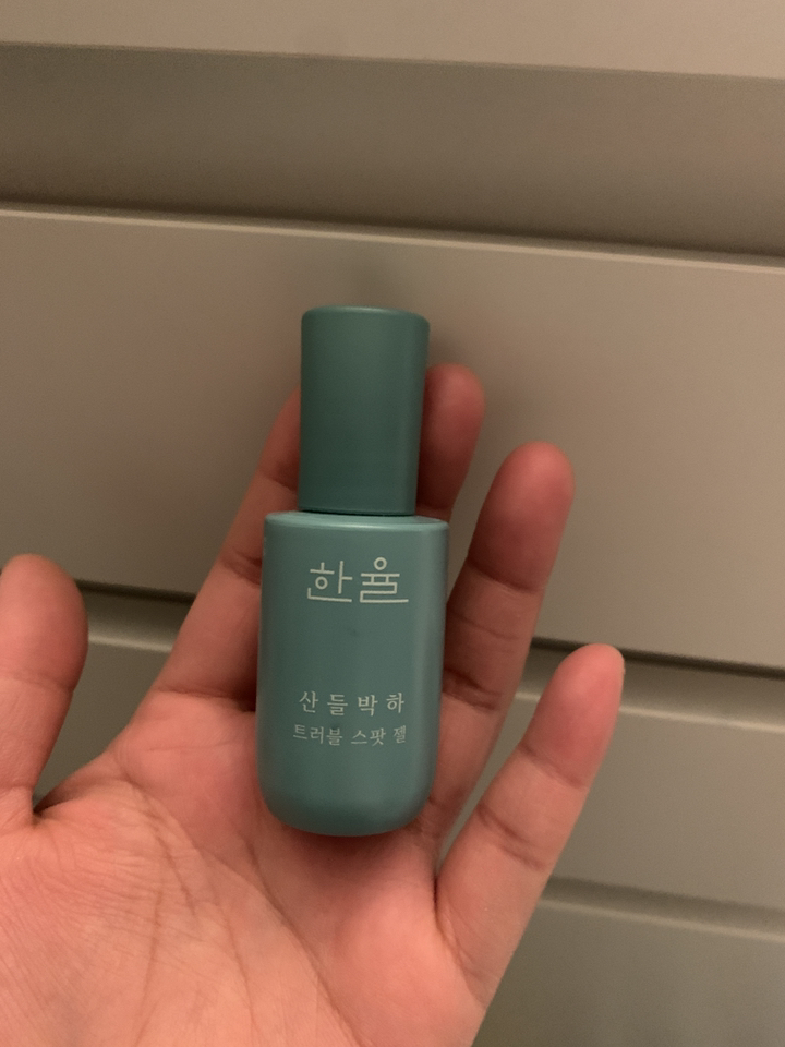 한율 산들박하 스팟 젤 대용량