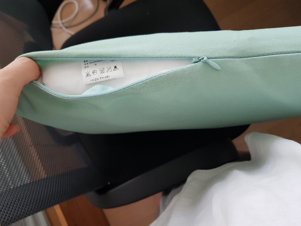무알러지 순면 20수 방석커버솜