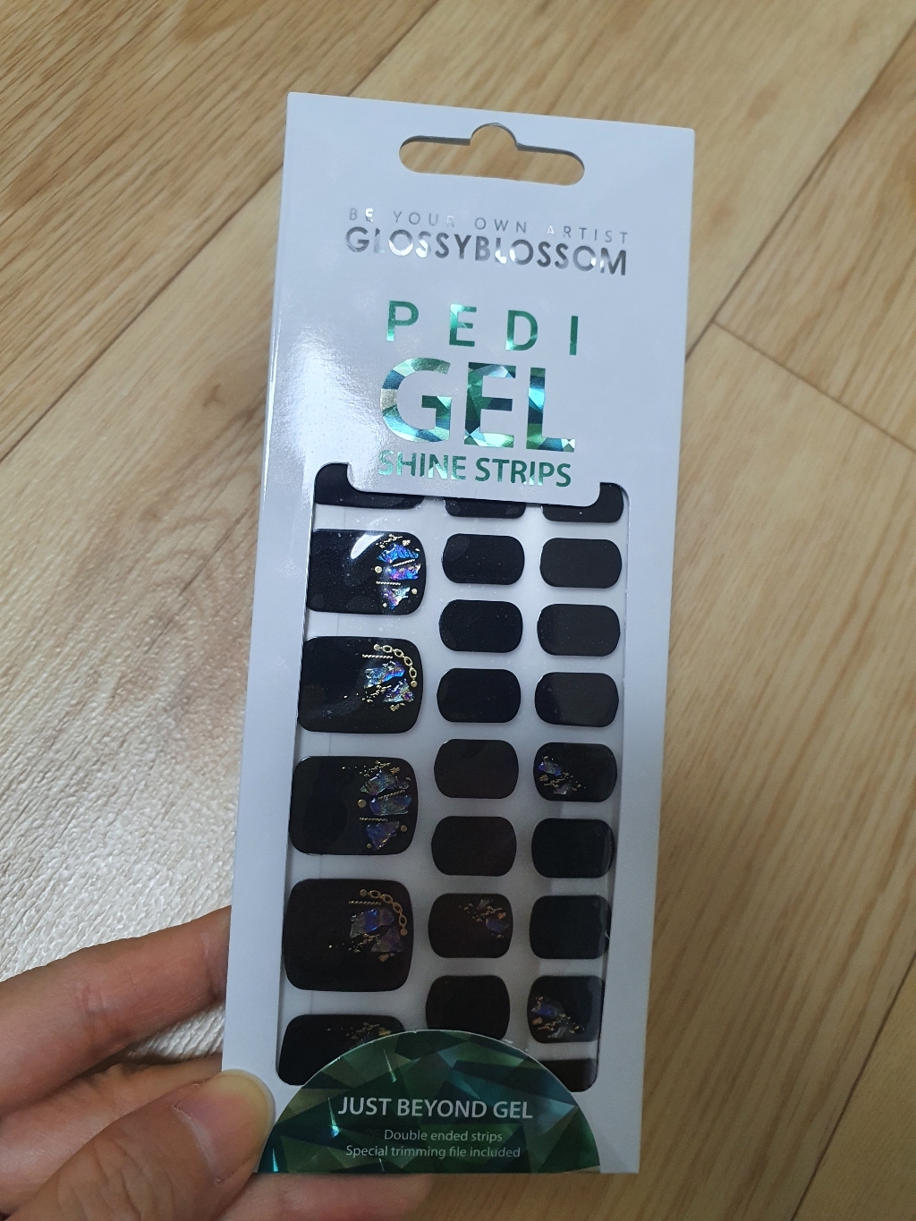 글로시블라썸 젤패디스티커