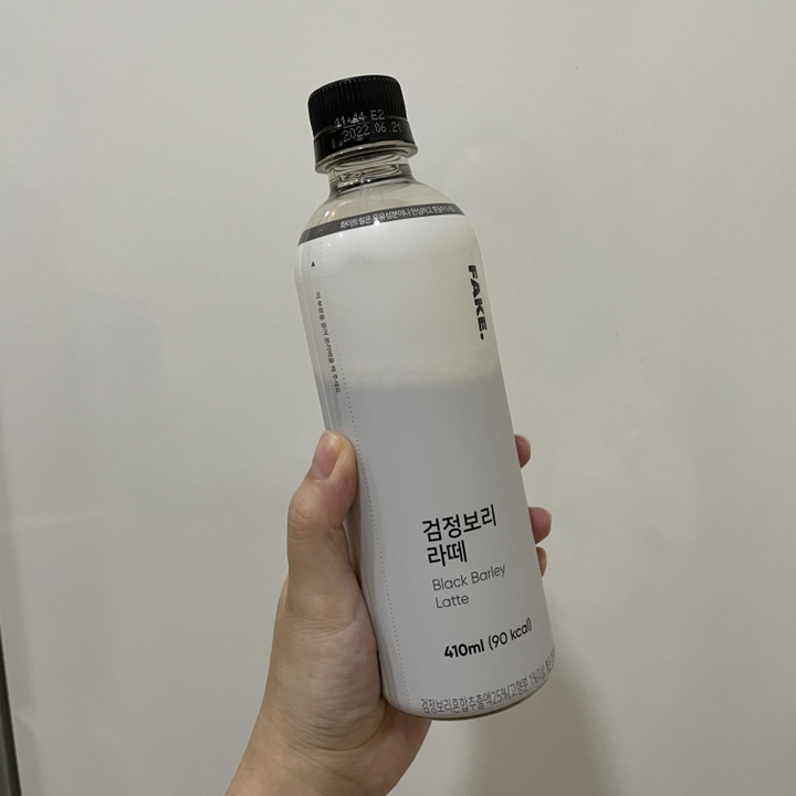 달차 검정보리 페이크 라떼 리뷰후기