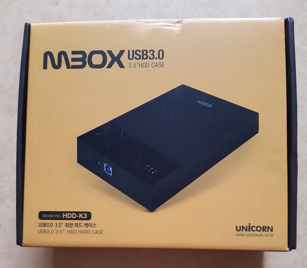 유니콘 USB 30 외장형 하드케이스 HDD-K3 블랙