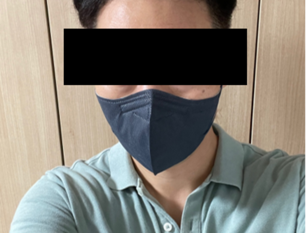 참존 톤업핏 블랙라벨 마스크 중형