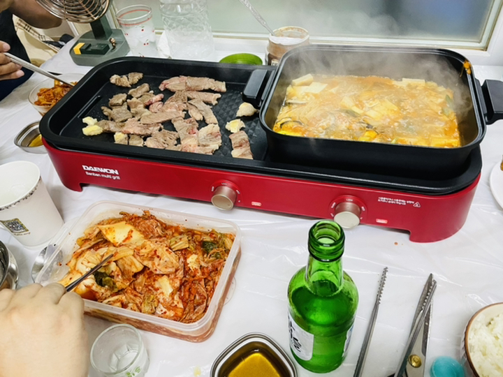 대원 와이드 멀티 전기그릴 가방