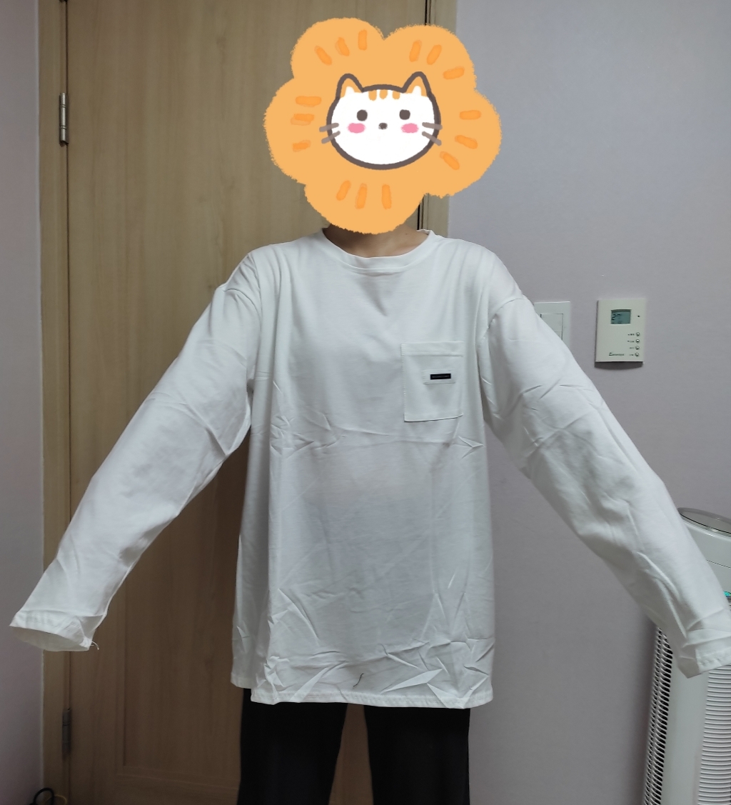 로지 원포켓 트임 티셔츠 2개 리뷰후기