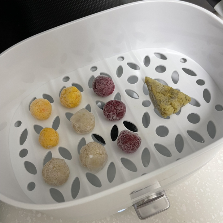 라쿠진 다용도 2단 전기 계란찜기 멀티쿠커 푸드 스티머