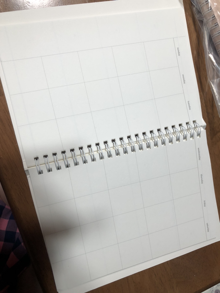 인디고 만년형 위클리 스프링 6개월 기본 다이어리