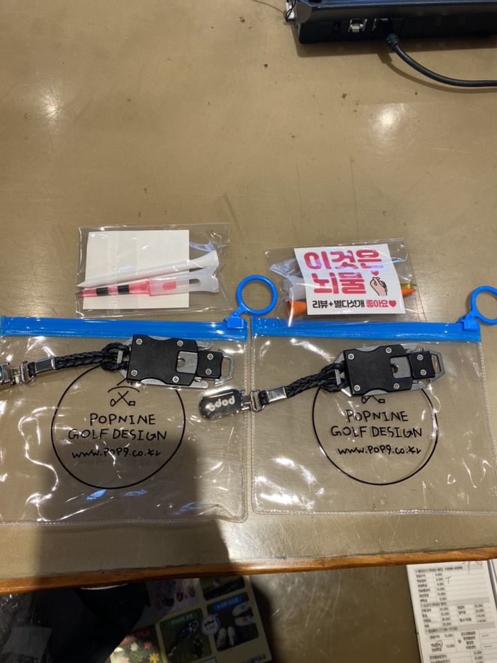 팝나인 로봇 디봇툴 퍼터키퍼 퍼터커버홀더 골프악세사리