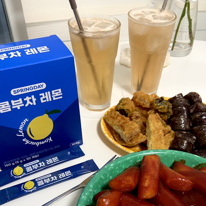 스프링데이 콤부차 레몬