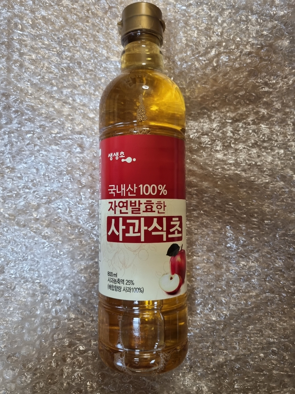 생생초 자연발효한 사과식초
