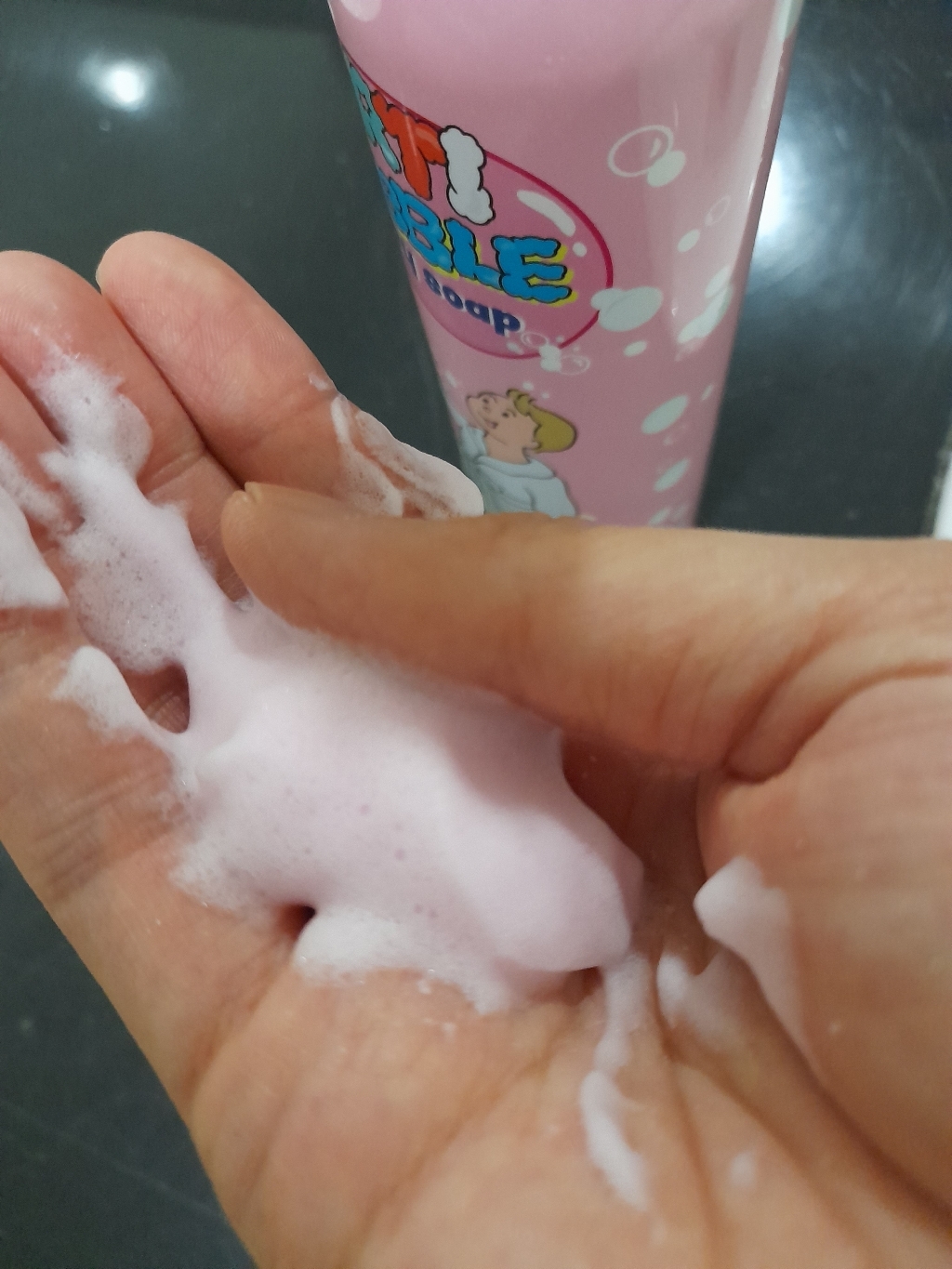 따블리에 아티버블 스프레이 솝 목욕 거품놀이