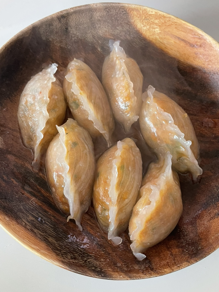 한만두 투명한 쭈꾸미 만두