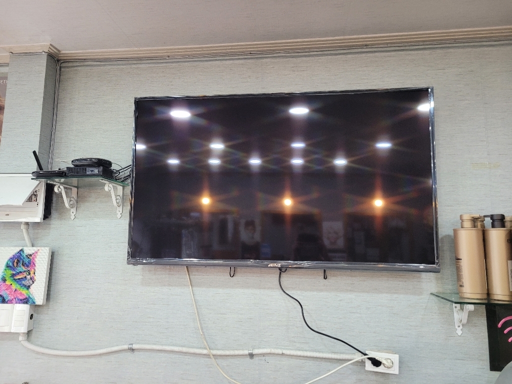 아인츠 55인치 4K UHD TV KE55NCUHDT 스탠드 벽걸이 중소기업 가성비 중형 대형 거실 안방 신혼 가전 클라인즈 사무실 회의실