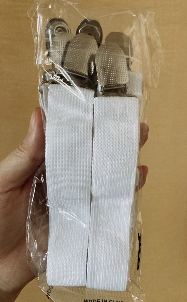 엠디글로벌 침대시트 고정집게 화이트