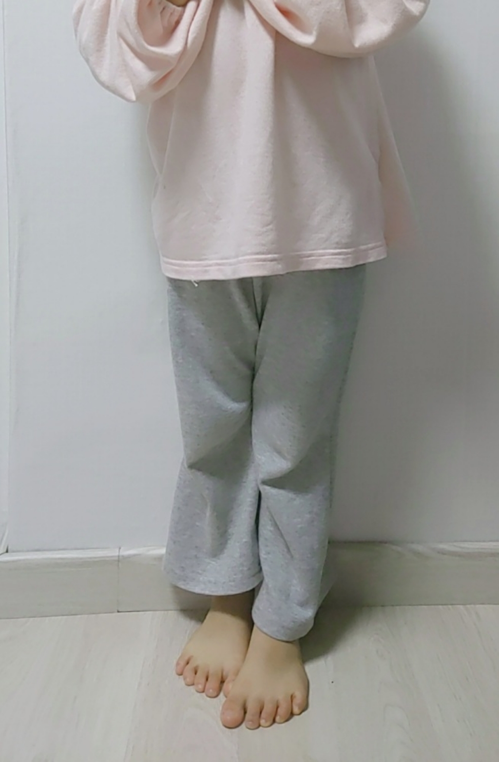 유라비 아동용 카일리 밴딩 나팔 팬츠