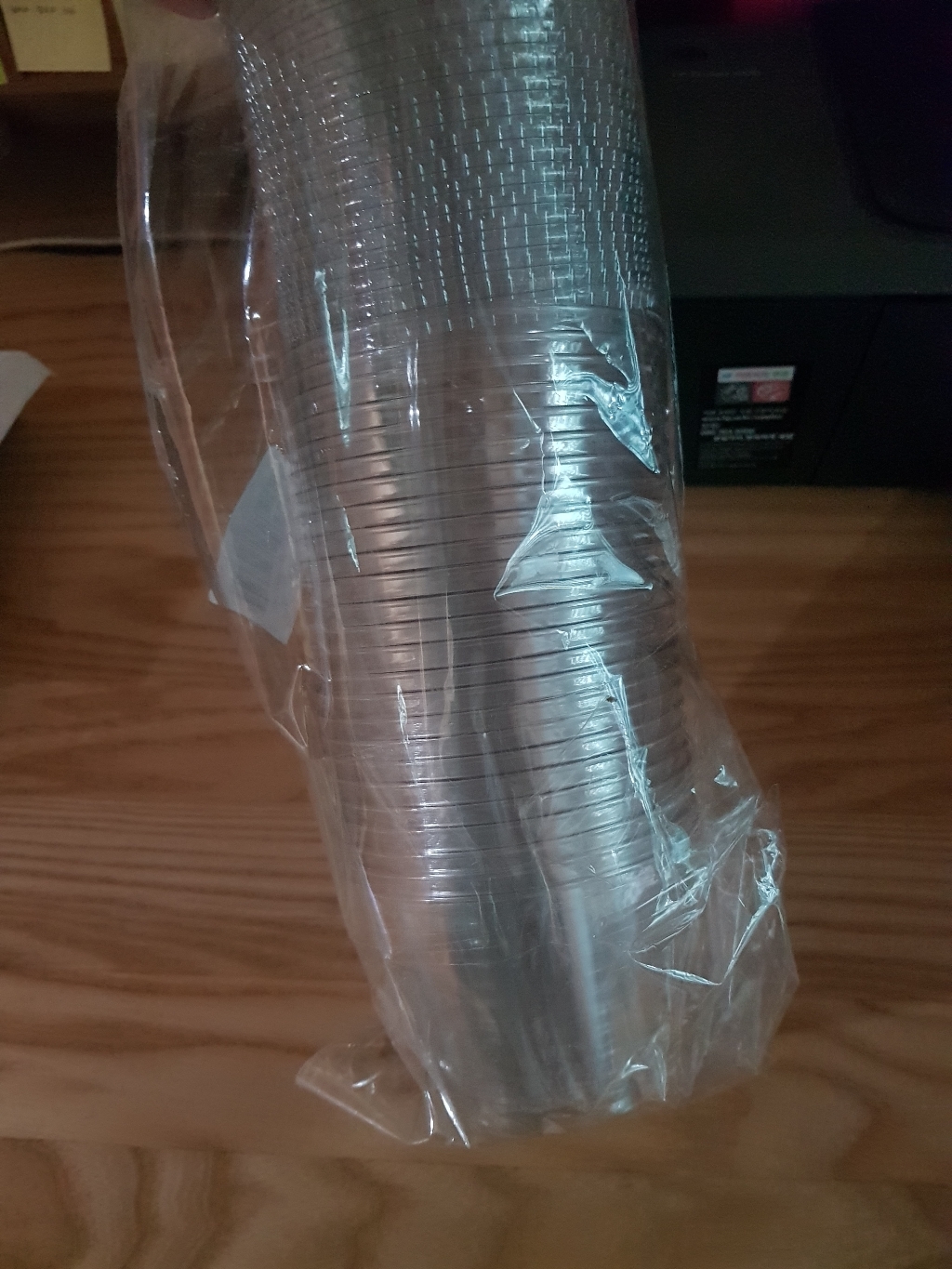 봄91 9oz 디저트컵 평면 막힘 뚜껑