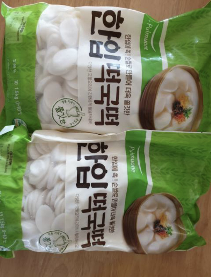 풀무원 한입 떡국떡