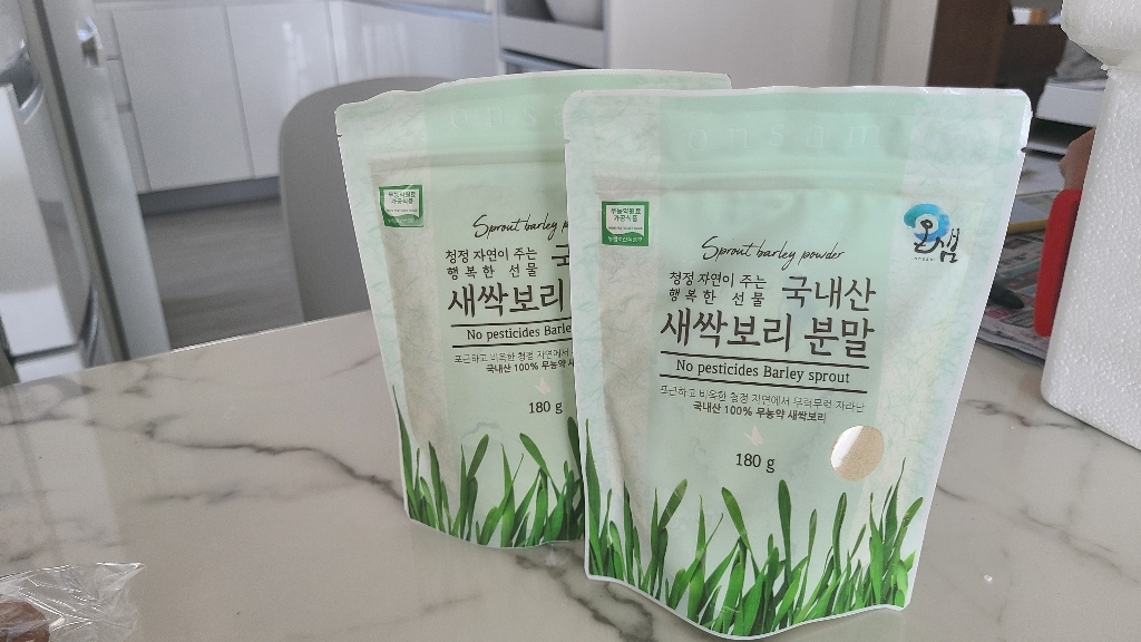 온샘 국내산 무농약 새싹보리분말