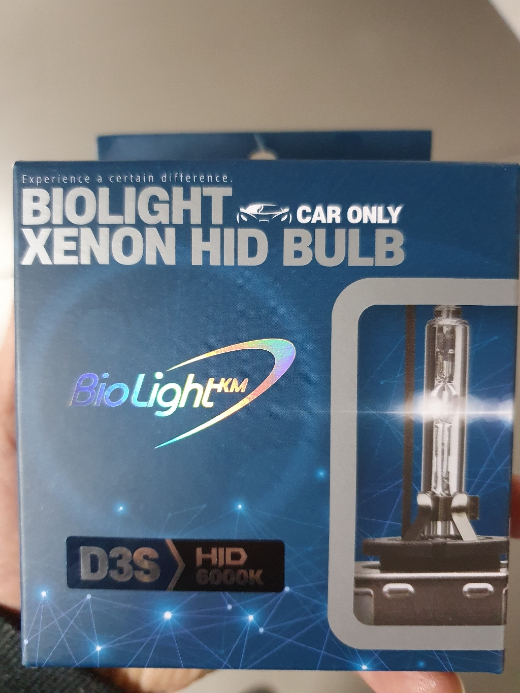 차량용 HID 헤드램프 D3S 6000K