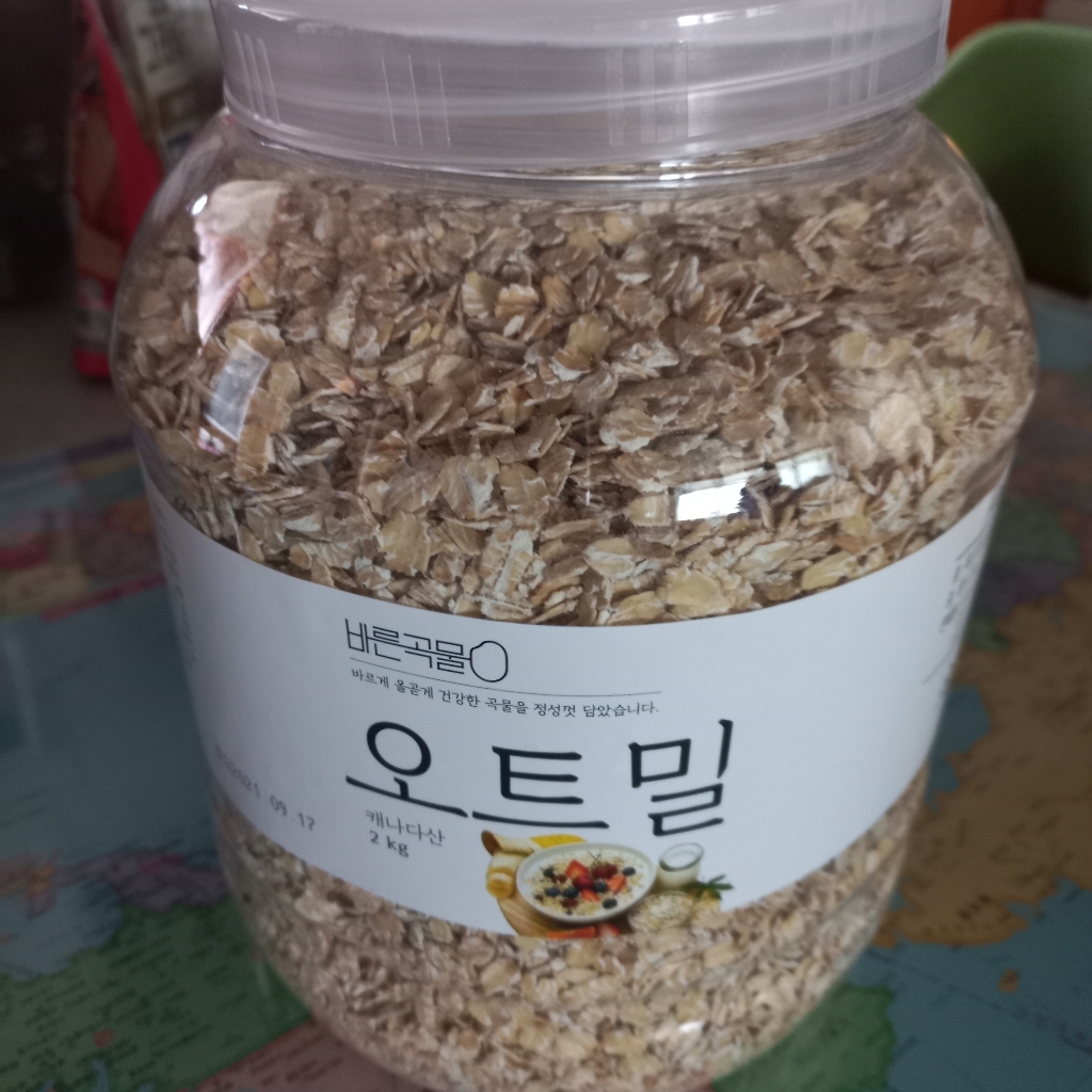 바른곡물 오트밀 PET 리뷰후기