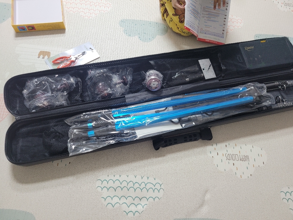 아오맥스 멀티 트윈 카본 원투 낚시대
