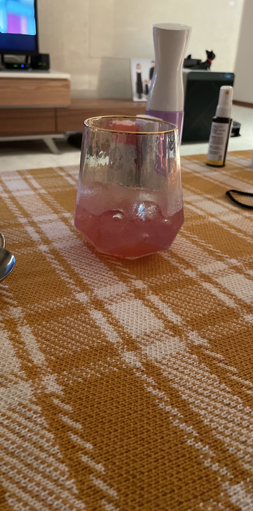 베르데 체크 담요