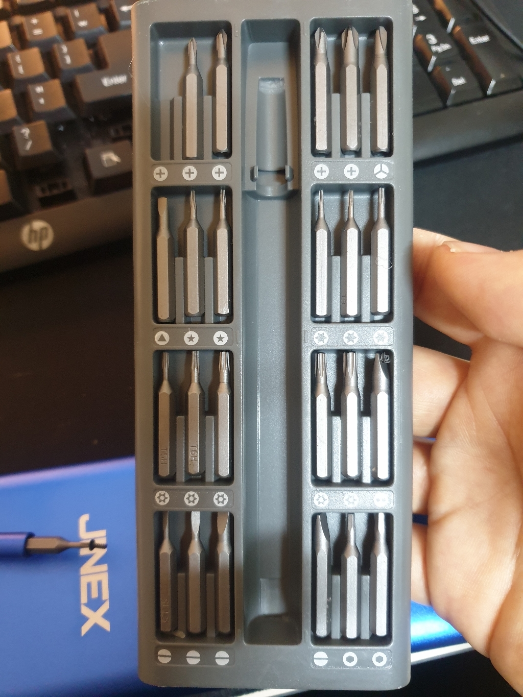 지넥스 24 IN 1 정밀드라이버 블루