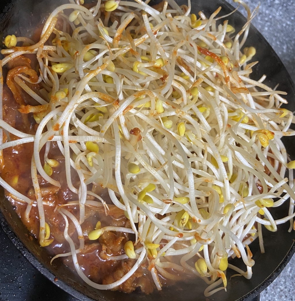 콩나물불고기 콩불 밀키트 캠핑 홈파티 2인분 리뷰후기