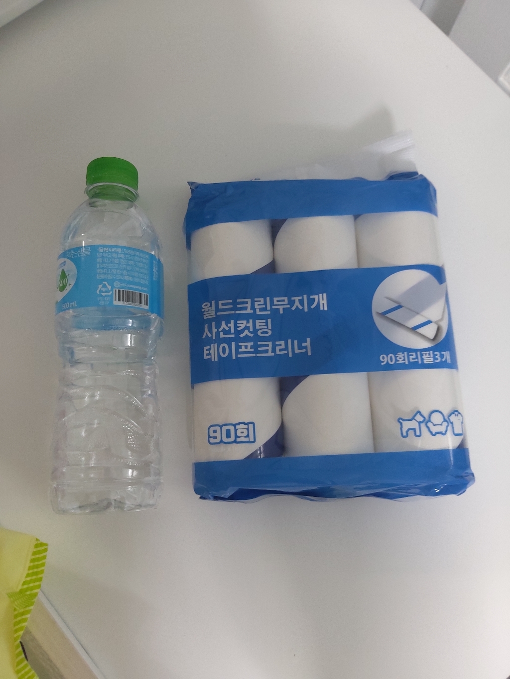 월드크린 무지개 사선컷팅 테이프크리너 리필