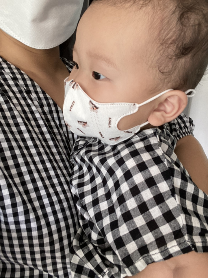 한올 유아동 입체 새부리형 돌전아기 초소형 어린이 합리적인 마스크 5매입 리뷰후기
