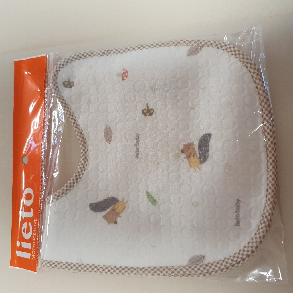 리에또 베이비 큐티 면 방수 턱받이