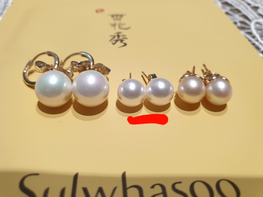 Cavis 14k od 스와로브스키 진주귀걸이 C14k_E004 귀걸이