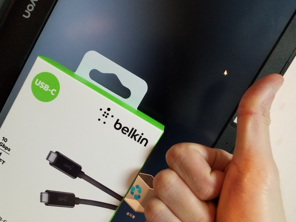 벨킨 31 USB C to C타입 100W 케이블 F2CU052bt