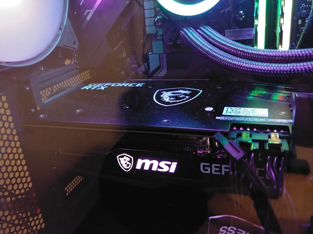SI 지포스 RTX 3060 게이밍D6 B 트윈프로져8 그래픽카드