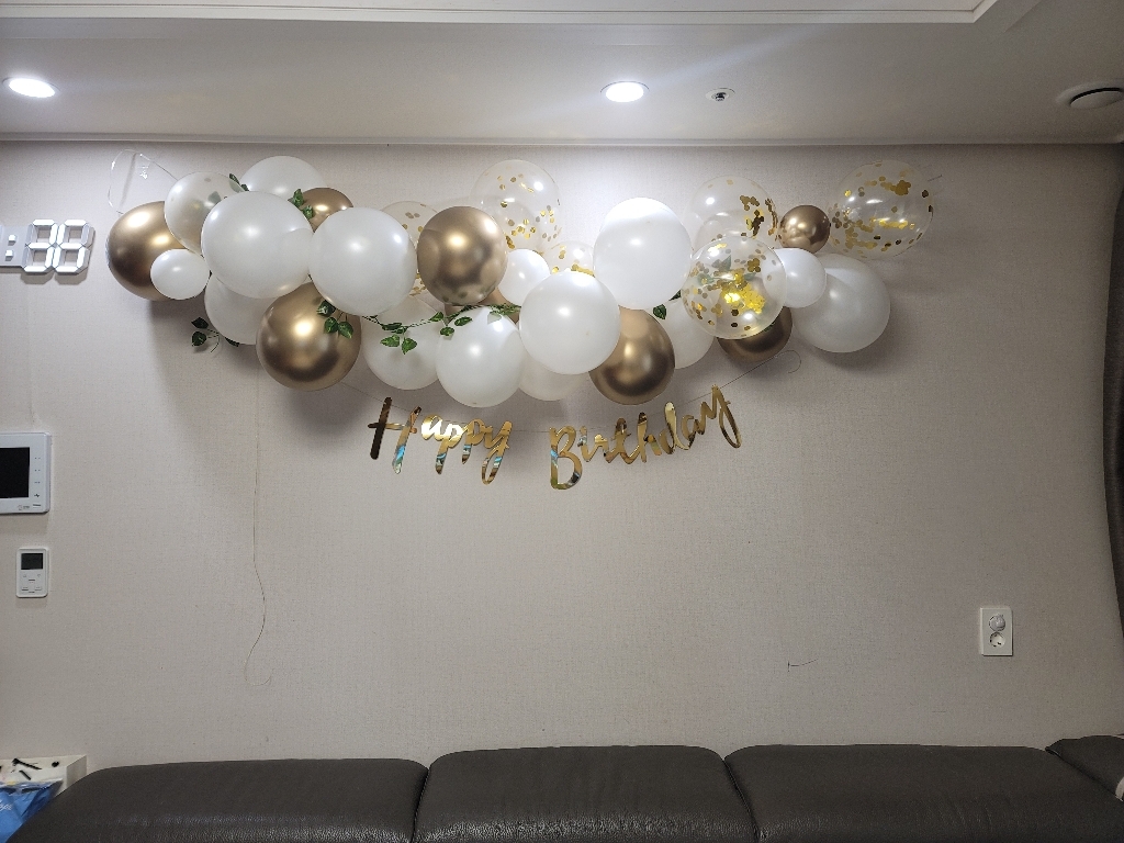 올리브파티 벌룬 클라우드 생일파티