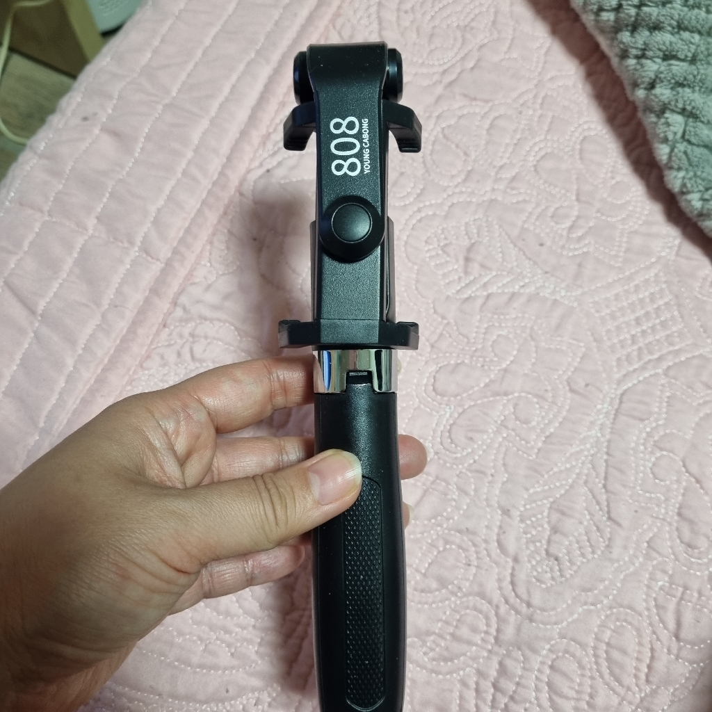 펜타오닉 2in1 멀티 무선 블루투스 스마트폰 셀카봉 삼각대 블랙