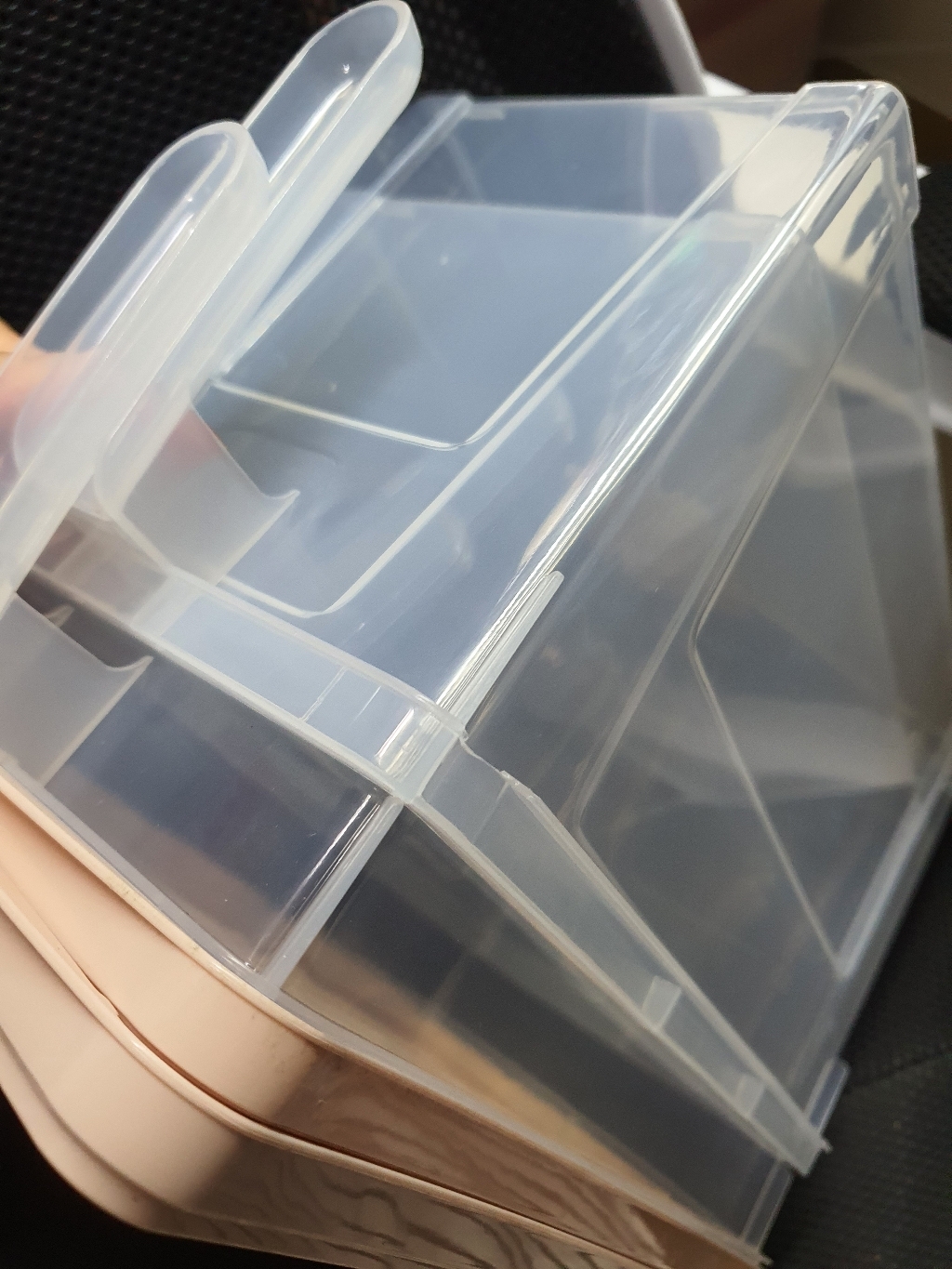 블럭마트 주방 정리 손잡이형 트레이 46L 리뷰후기