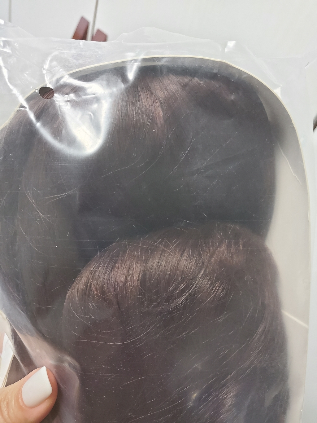 이모쿠비 웨이브 여성 통가발