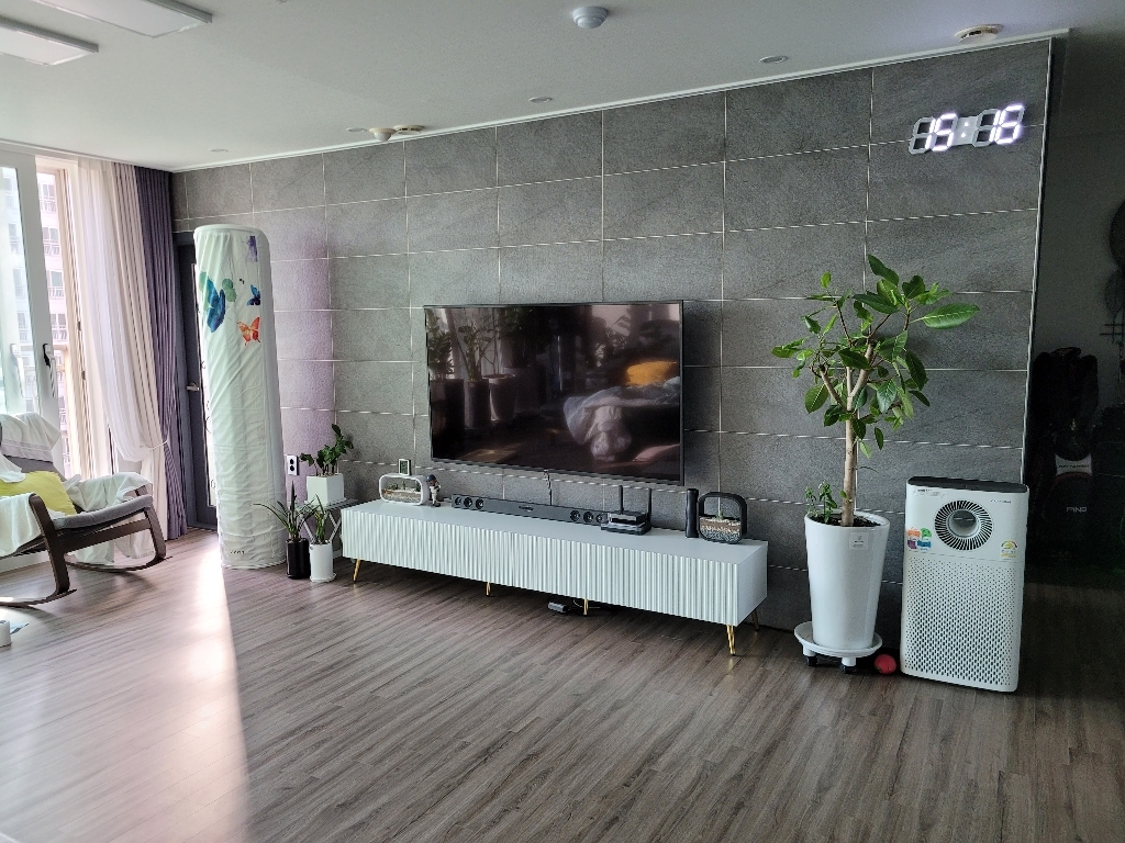 아트 낮은 티비 서랍장 거실장 2200
