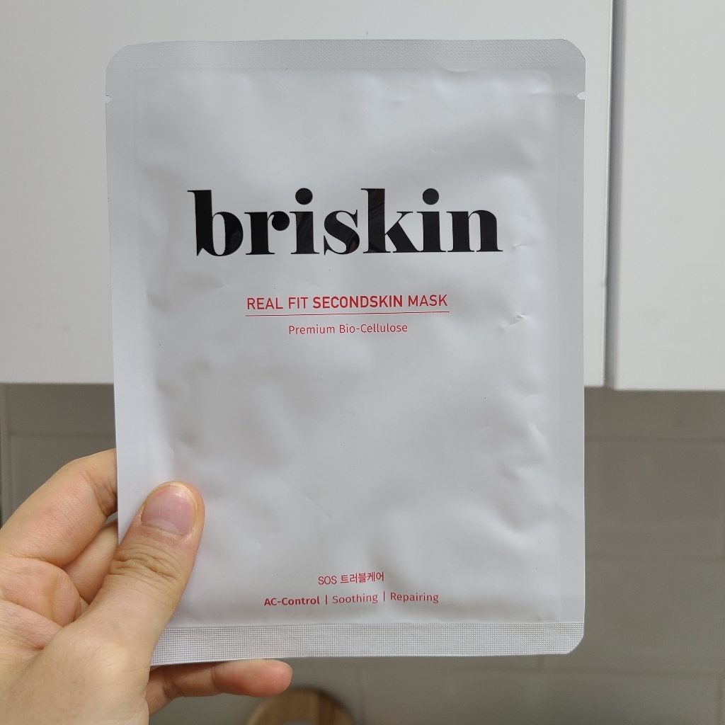 브리스킨 리얼 핏 세컨드스킨 sos 케어 시트 마스크
