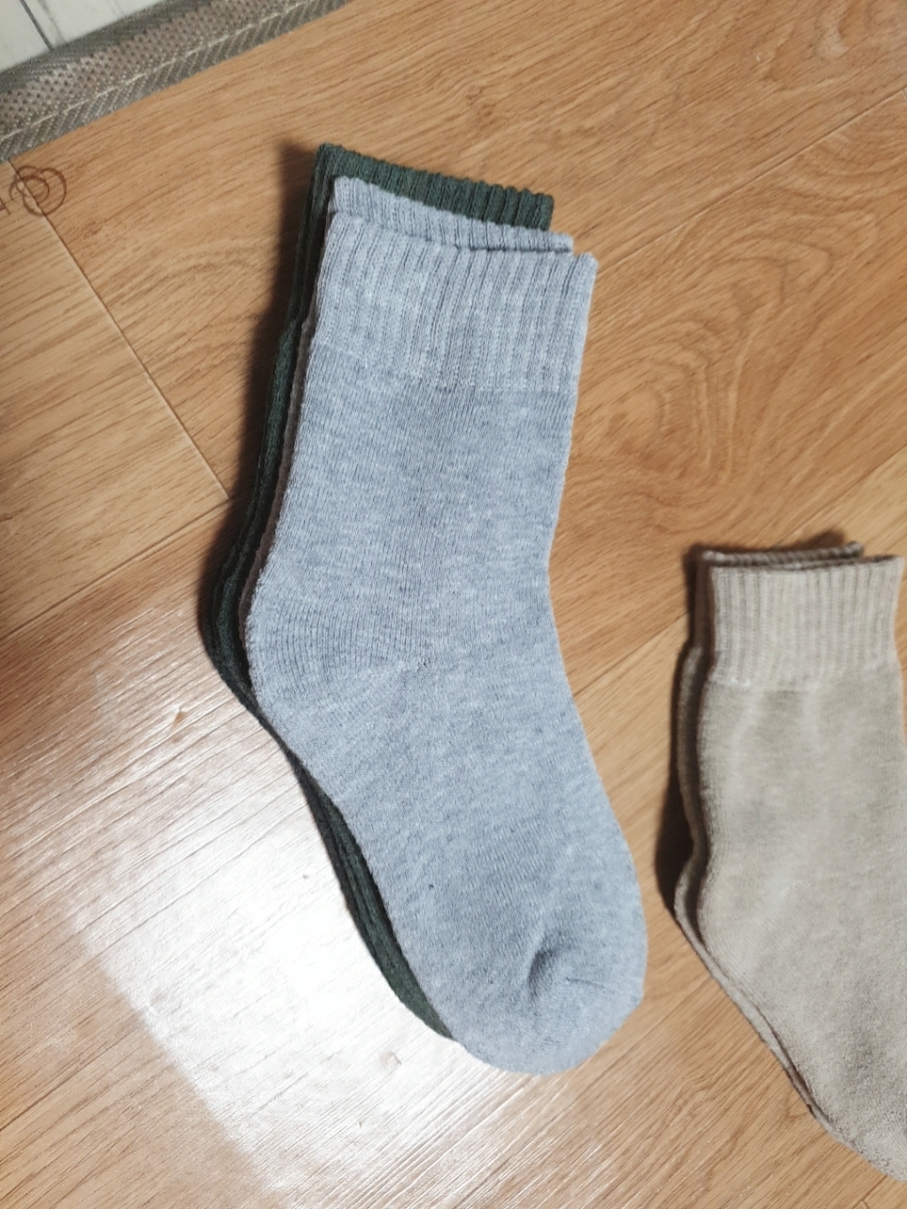 이너피아 진한 겨울 도톰 여자 양말 따뜻한 니트 여성 기모 양말 6켤레