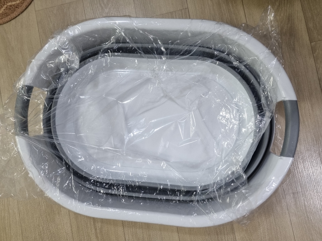 케이에스몰 유아용 접이식 욕조