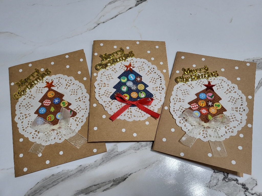 상우아트 크리스마스 카드만들기 DIY 랜덤 5인용 리뷰후기