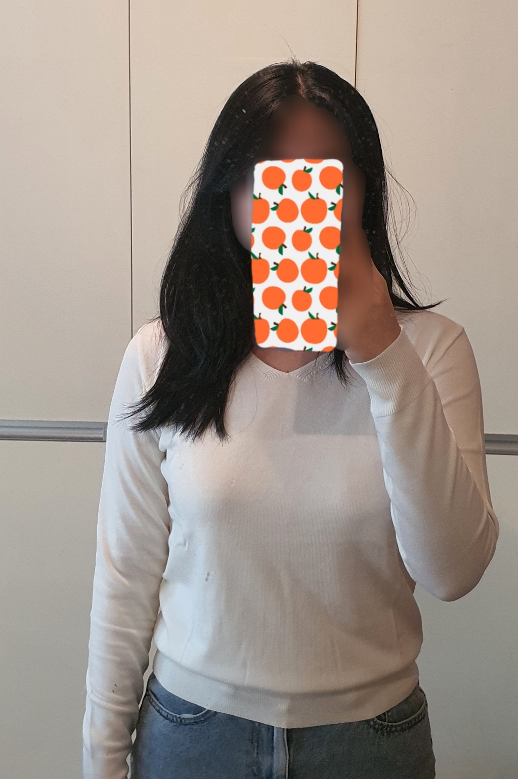 미쏘 여성용 V넥 베이직 스웨터 리뷰 후기
