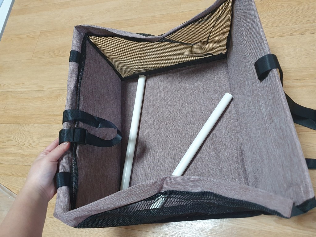 모모숲 반려동물 매쉬 방수 카시트