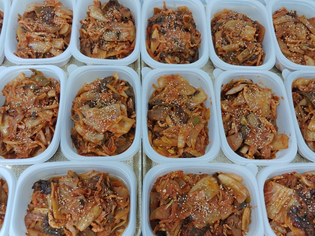 유앤 TY 밀폐 사각 죽용기 소 50개 뚜껑포함